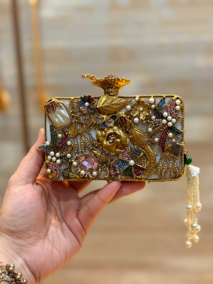 Luxury Kundan Designer Clutch_Wedding Collection_New Arrival 34