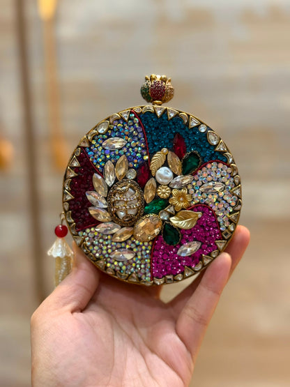 Luxury Kundan Designer Clutch_Wedding Collection_New Arrival 35