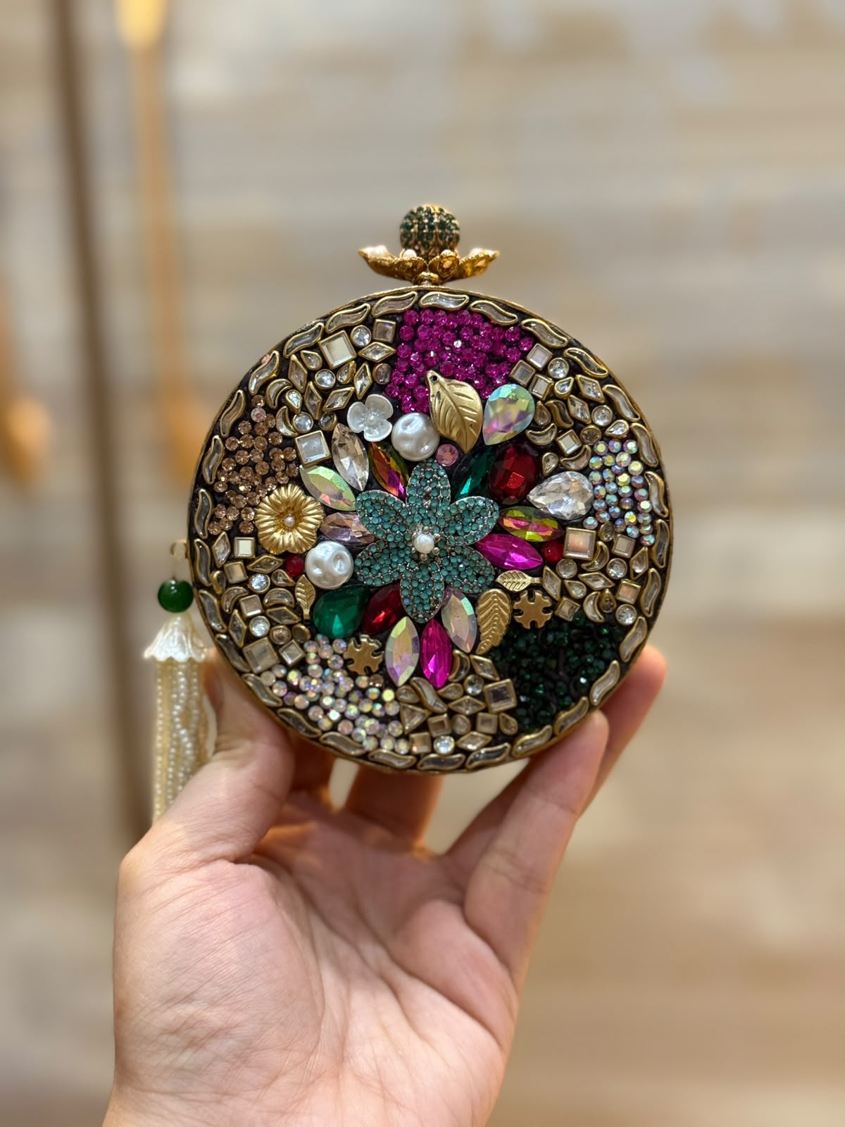 Luxury Kundan Designer Clutch_Wedding Collection_New Arrival 36