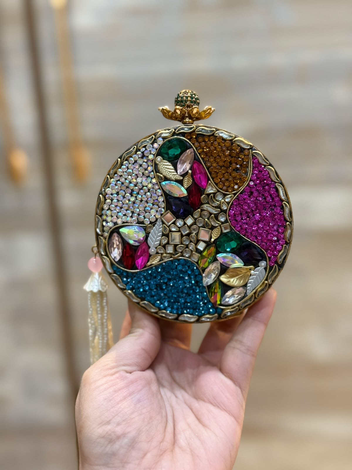 Luxury Kundan Designer Clutch_Wedding Collection_New Arrival 38