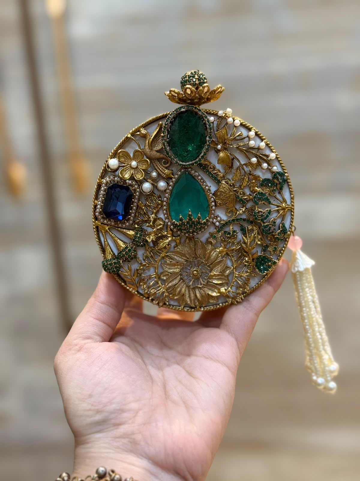 Luxury Kundan Designer Clutch_Wedding Collection_New Arrival 38