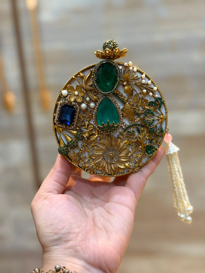 Luxury Kundan Designer Clutch_Wedding Collection_New Arrival 38