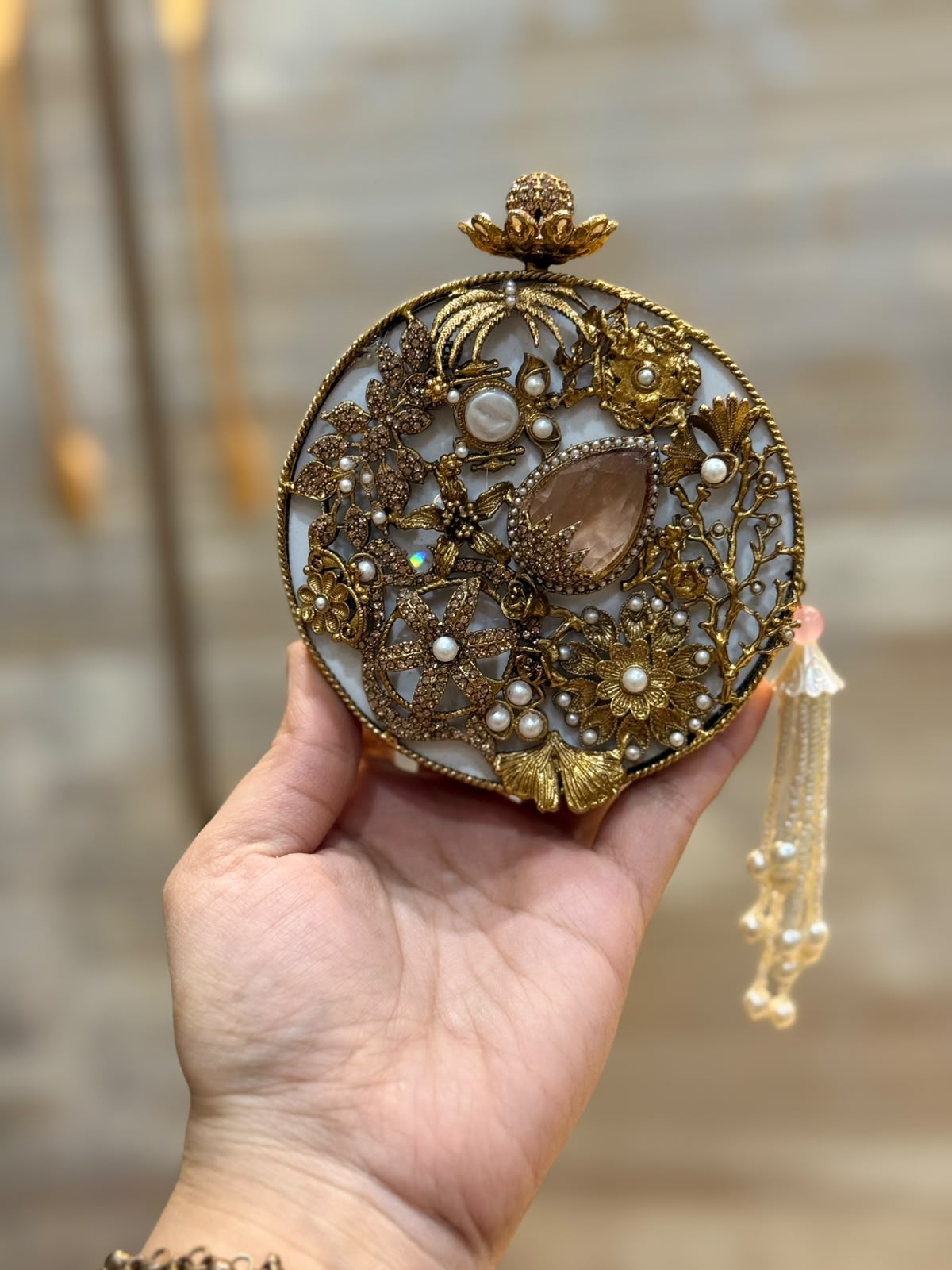 Luxury Kundan Designer Clutch_Wedding Collection_New Arrival 39