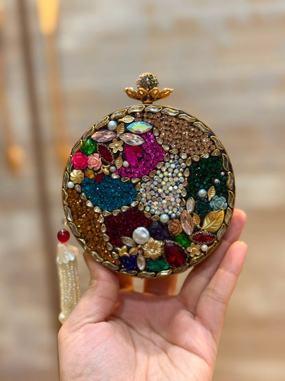 Luxury Kundan Designer Clutch_Wedding Collection_New Arrival 40