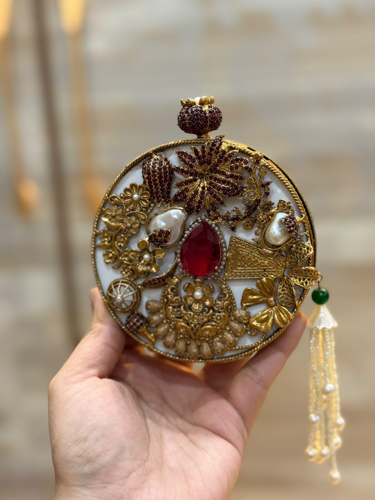 Luxury Kundan Designer Clutch_Wedding Collection_New Arrival 41