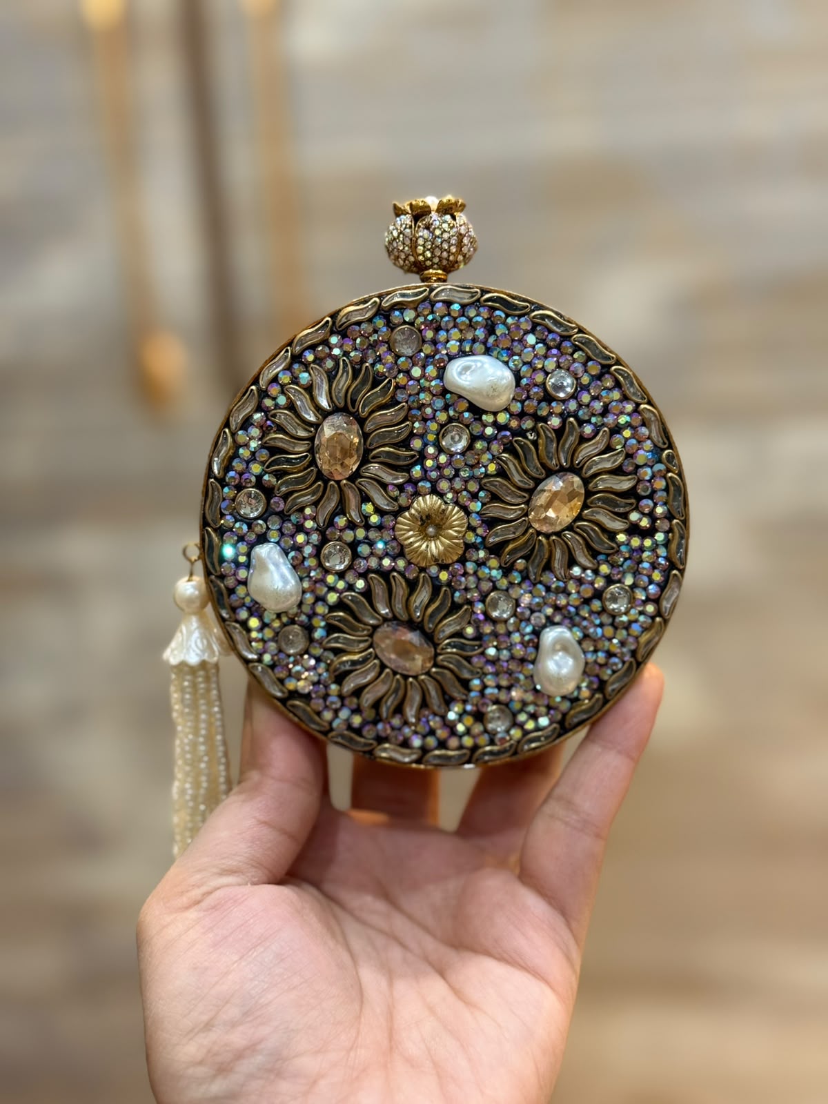 Luxury Kundan Designer Clutch_Wedding Collection_New Arrival 42