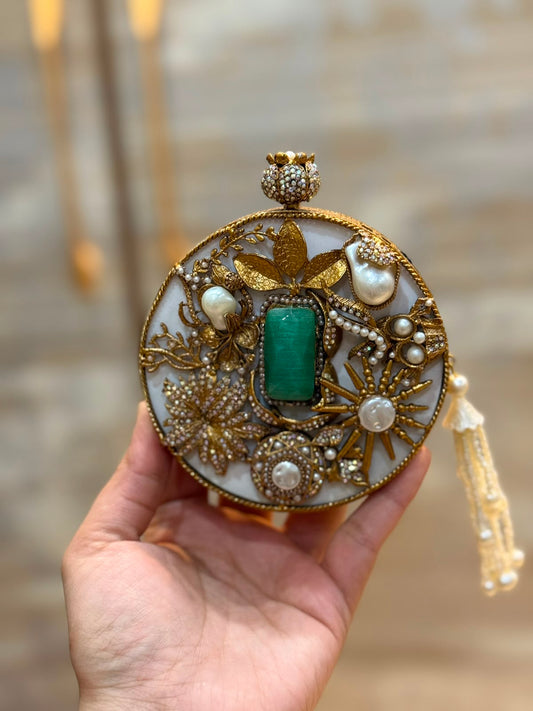 Luxury Kundan Designer Clutch_Wedding Collection_New Arrival 42