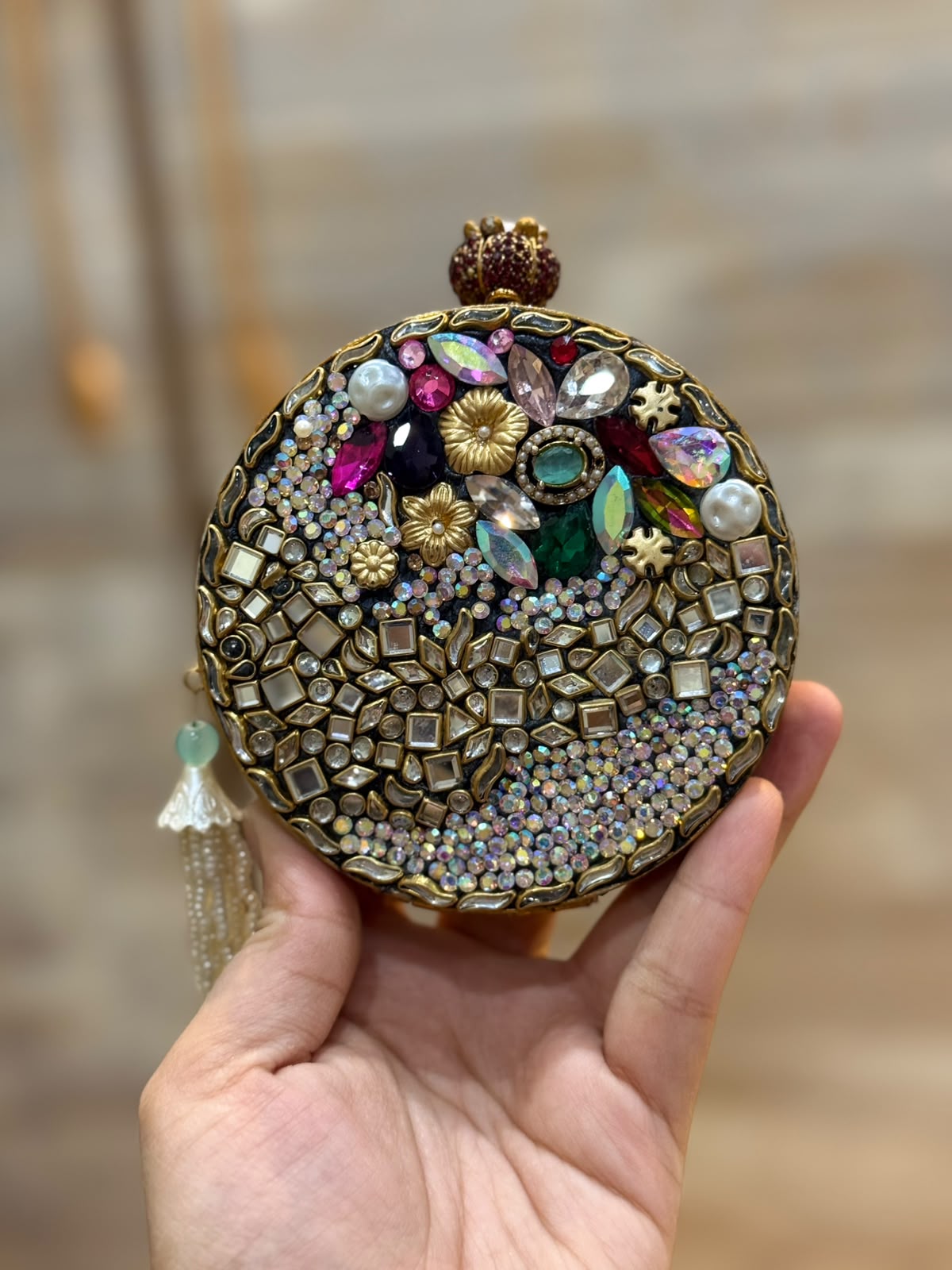 Luxury Kundan Designer Clutch_Wedding Collection_New Arrival 43