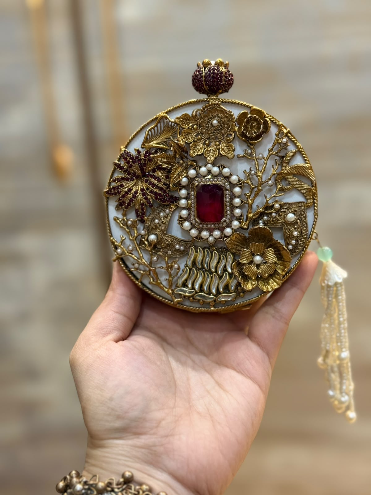 Luxury Kundan Designer Clutch_Wedding Collection_New Arrival 43