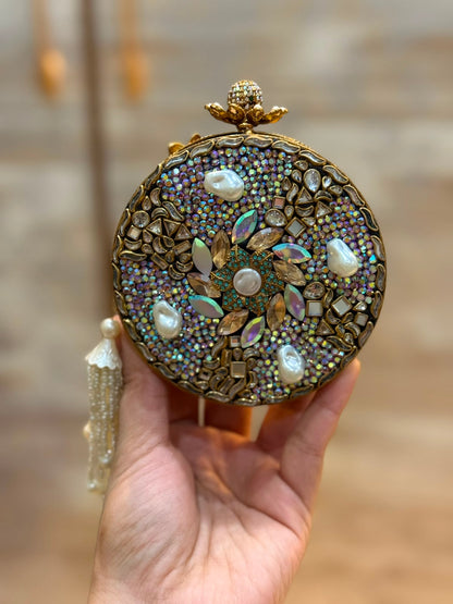 Luxury Kundan Designer Clutch_Wedding Collection_New Arrival 44