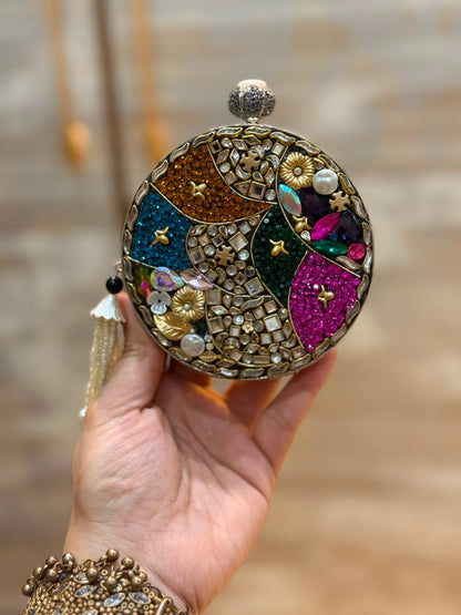 Luxury Kundan Designer Clutch_Wedding Collection_New Arrival 45