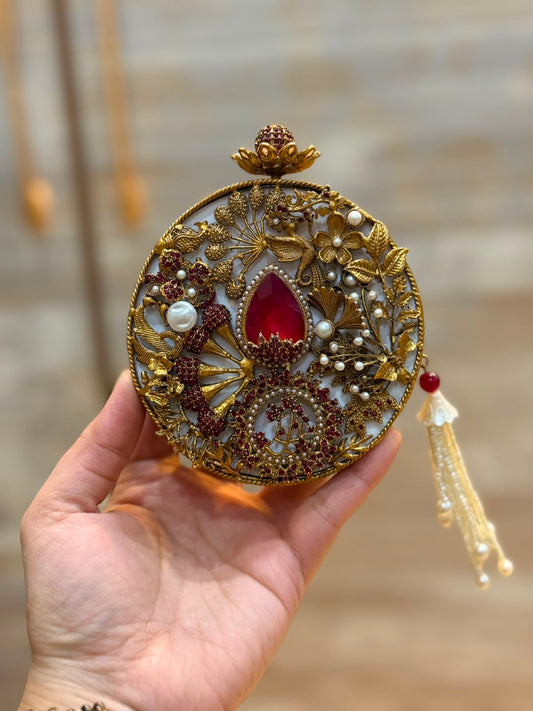 Luxury Kundan Designer Clutch_Wedding Collection_New Arrival 46