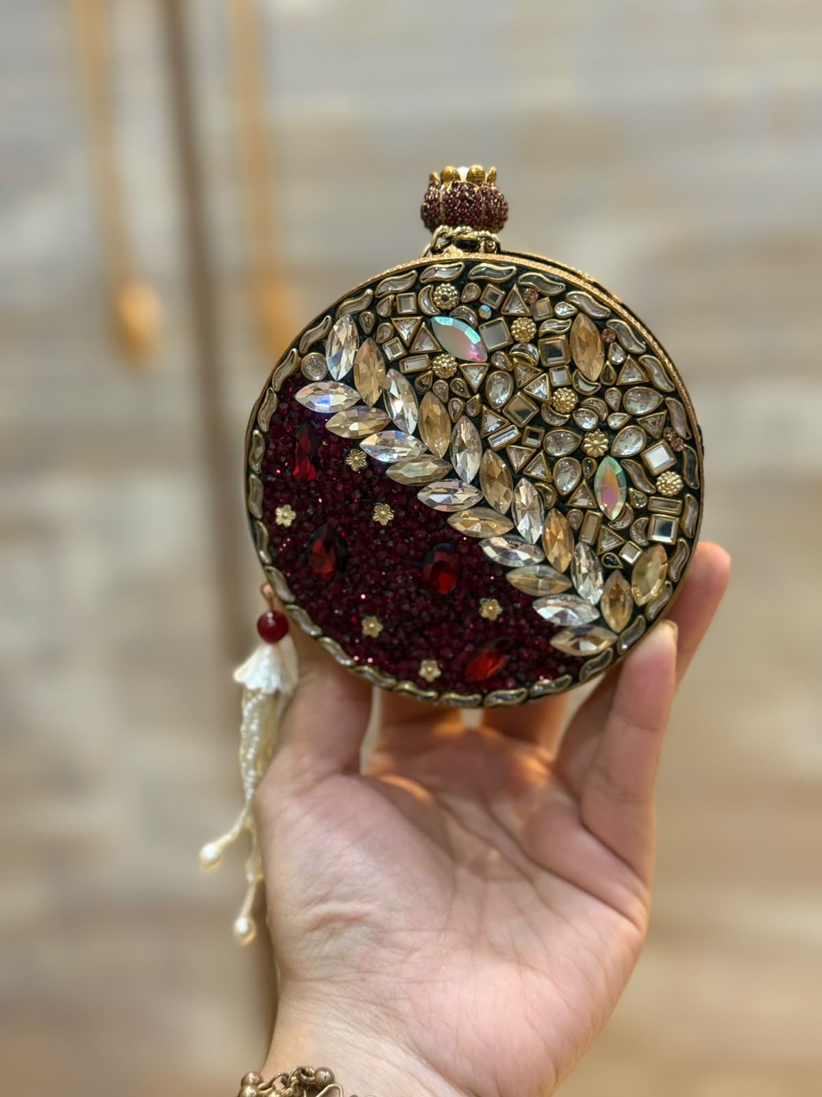 Luxury Kundan Designer Clutch_Wedding Collection_New Arrival 47