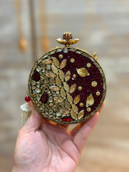Luxury Kundan Designer Clutch_Wedding Collection_New Arrival 49