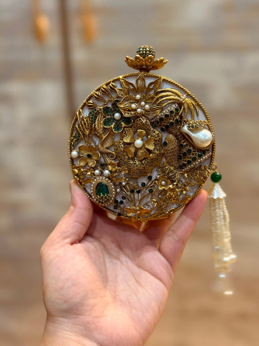 Luxury Kundan Designer Clutch_Wedding Collection_New Arrival 50