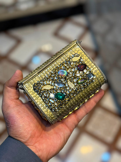 Stylish Luxury Stone Work Small Dholki_New Arrival 5