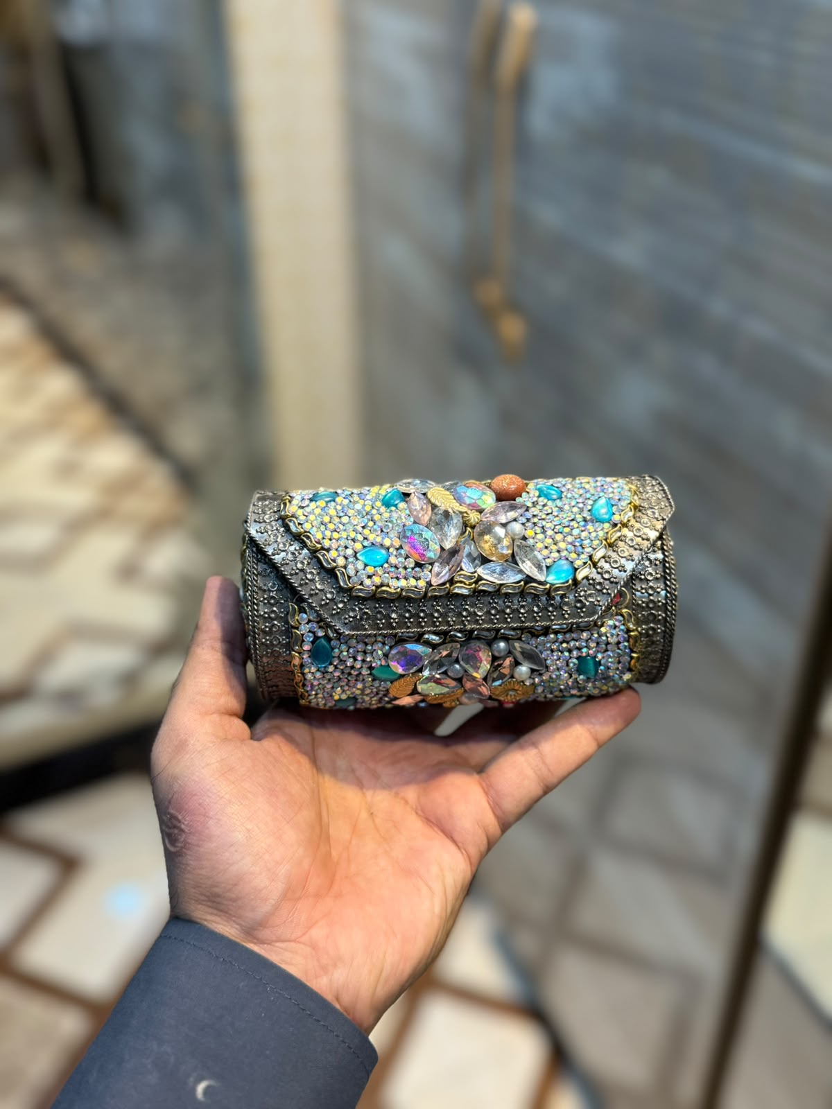 Stylish Luxury Stone Work small Dholi_New Arrival 3