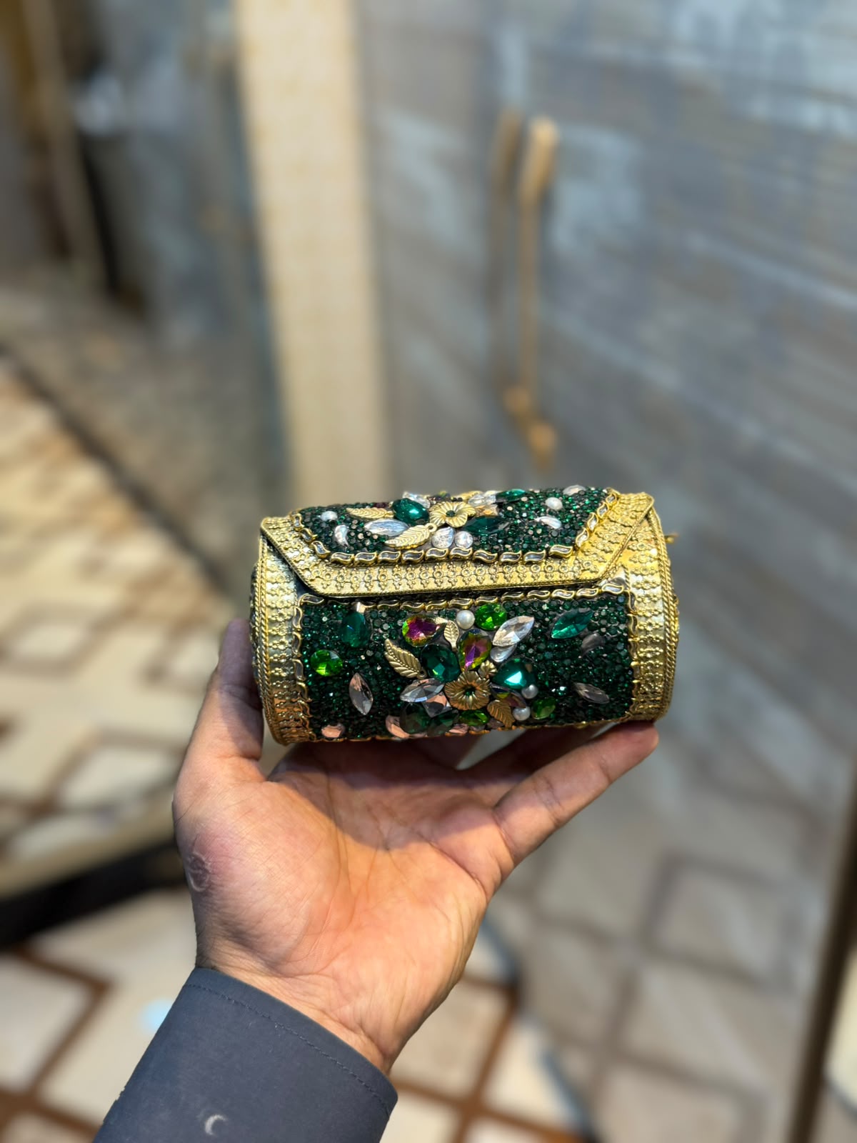 Stylish Luxury Stone Work small Dholi_New Arrival 4