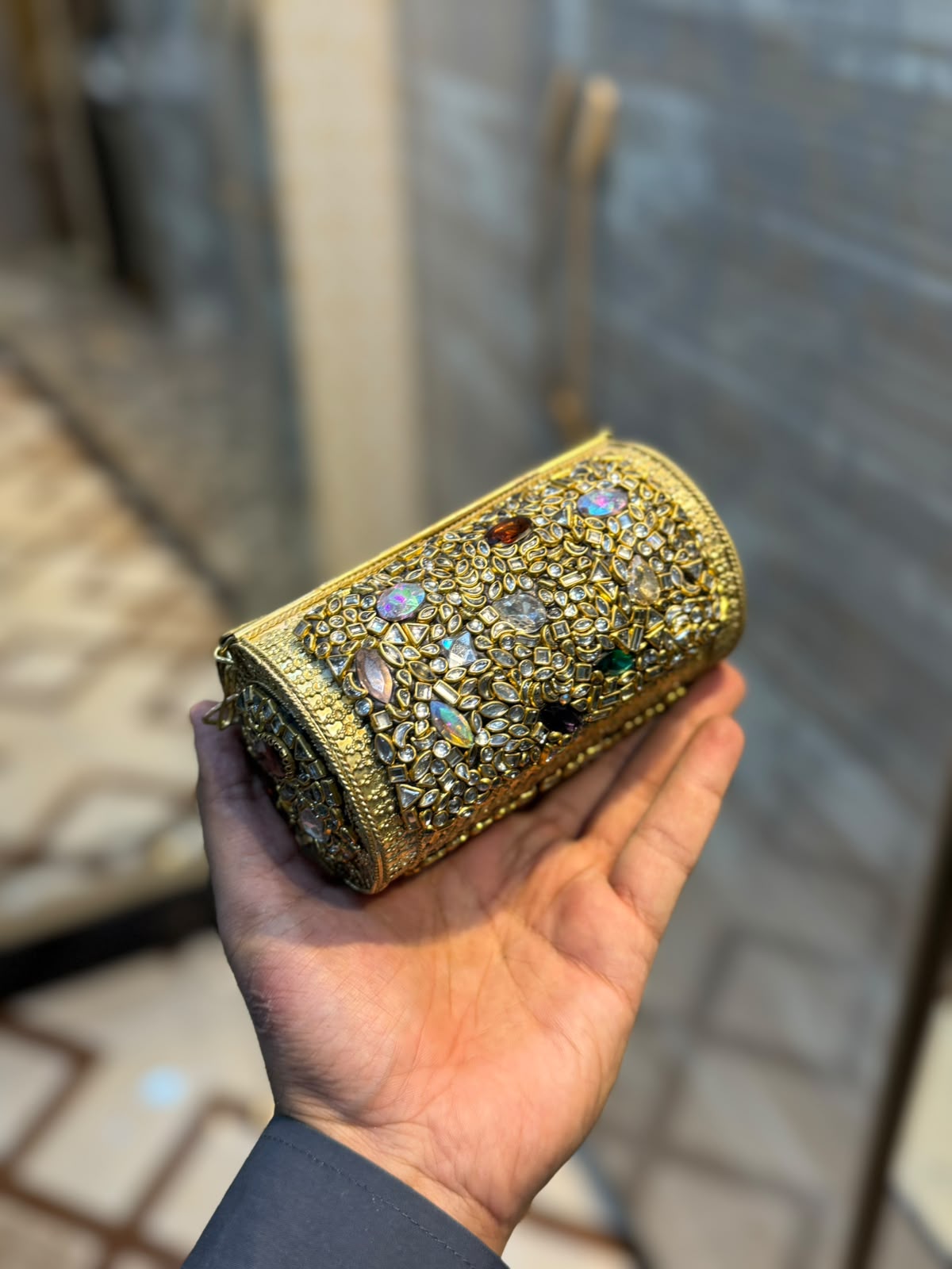 Stylish Luxury Stone Work small Dholi_New Arrival 4