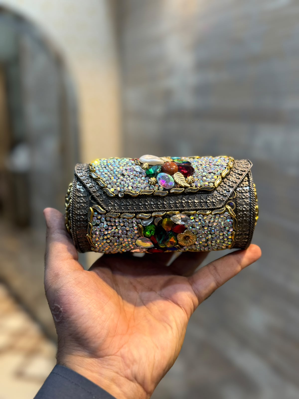 Stylish Luxury Stone Work small Dholi_New Arrival 6