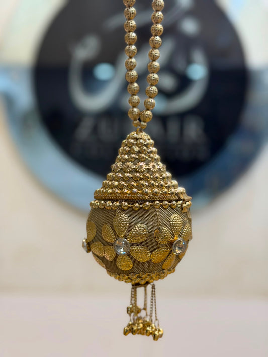 Stylish Heer Collection Golden Clutch_New Design 4