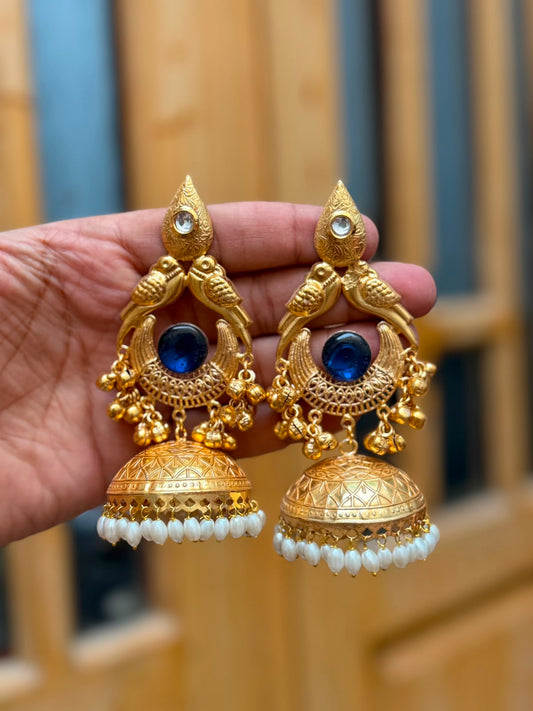 Stylish Luxury Kashmiri Golden EarRings_New Arrival 18