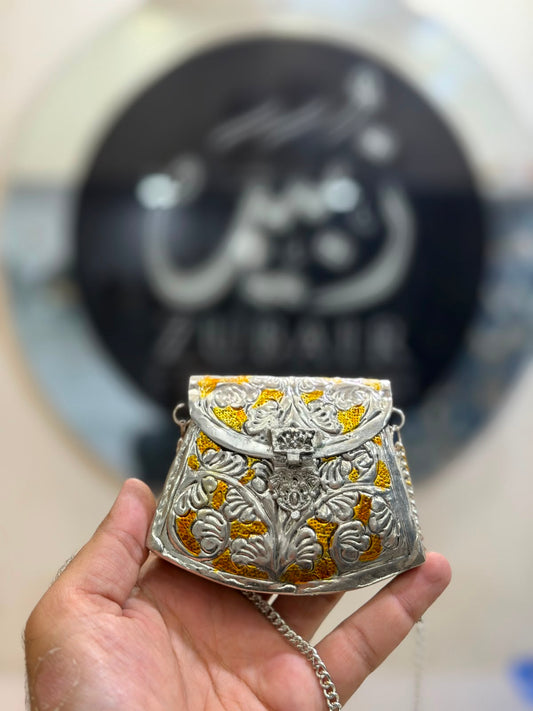 Stylish Luxury Indian Metal Clutch_Small Size_New Arrival