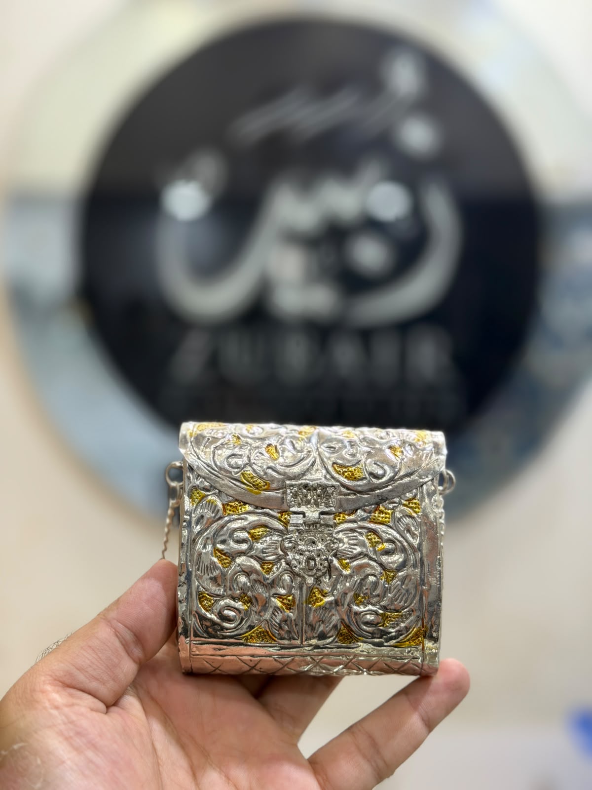 Stylish Luxury Indian Metal Clutch_Small Size_New Arrival