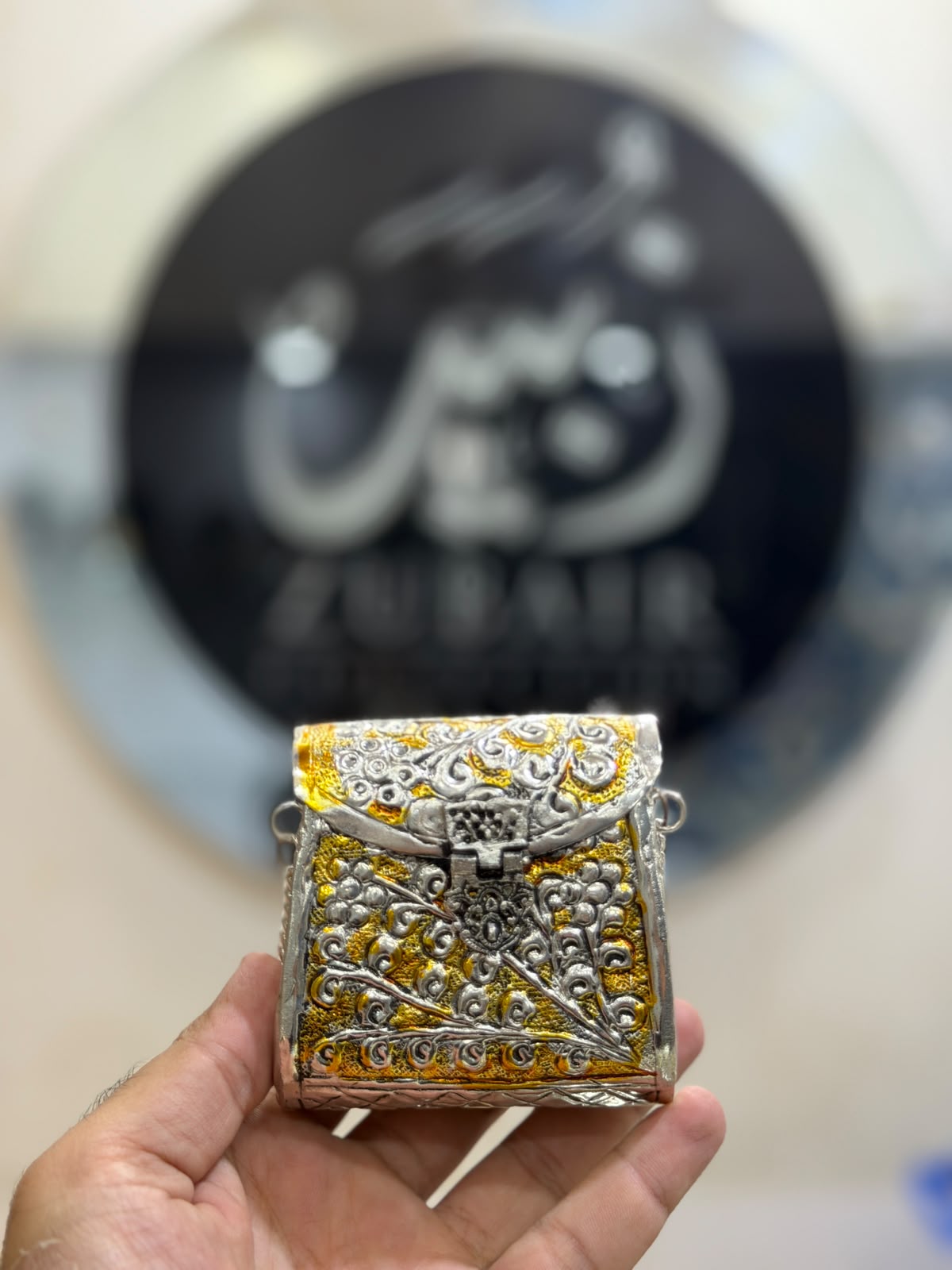 Stylish Luxury Indian Metal Clutch_Small Size_New Arrival