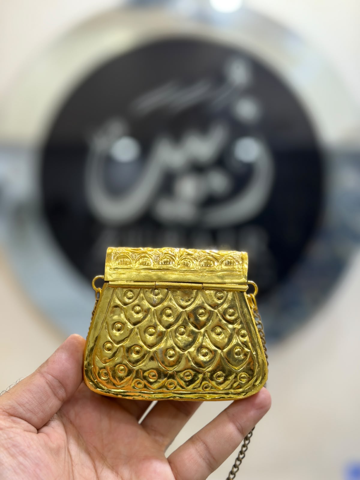 Stylish Luxury Indian Metal Clutch_Small Size_New Arrival