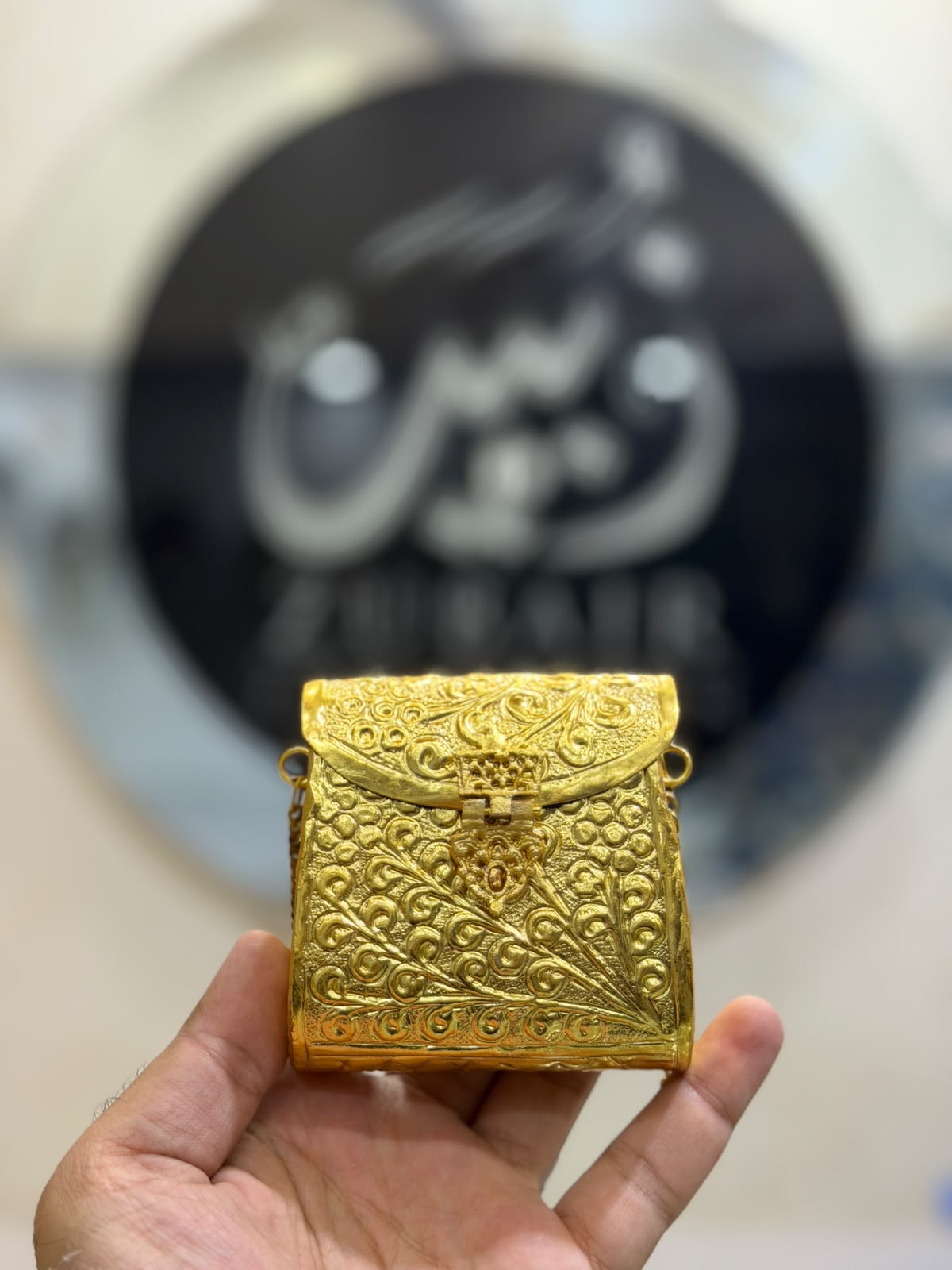 Stylish Luxury Indian Metal Clutch_Small Size_New Arrival
