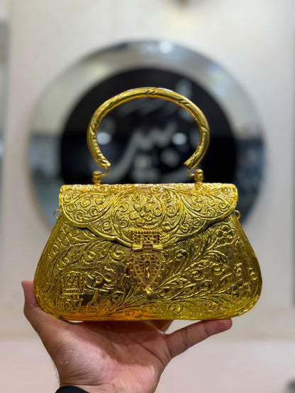 Stylish Luxury Indian Metal Clutch_Large Size_New Arrival