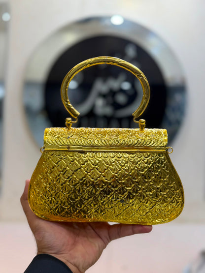Stylish Luxury Indian Metal Clutch_Large Size_New Arrival