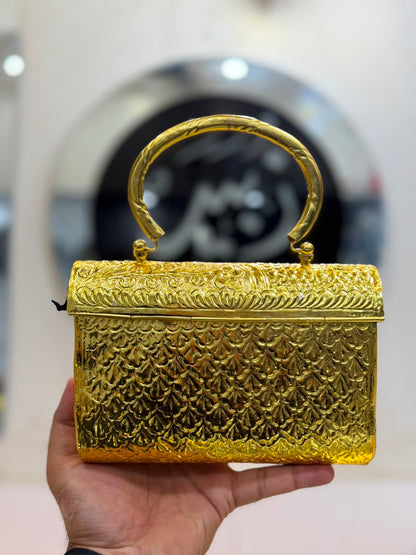 Stylish Luxury Indian Metal Clutch_Large Size_New Arrival_Design 4