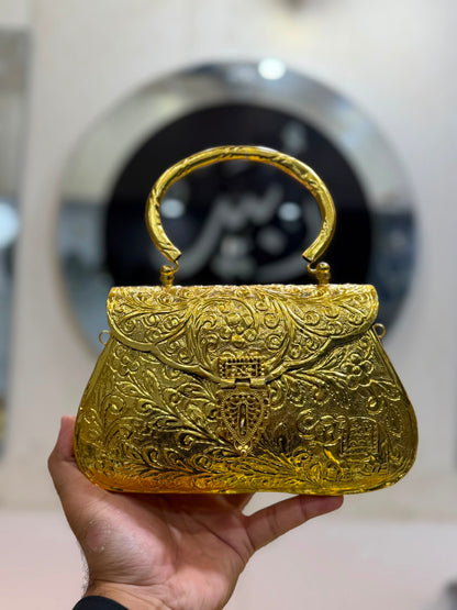 Stylish Luxury Indian Metal Clutch_Large Size_New Arrival_Design 5