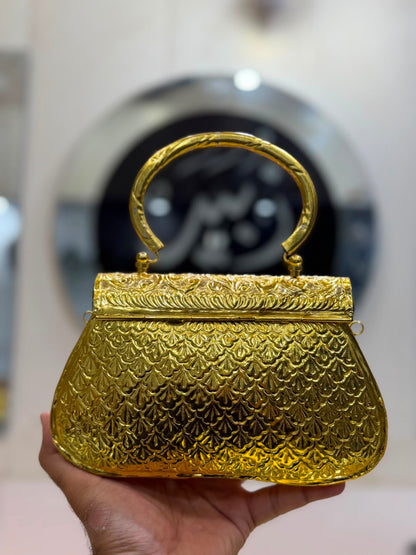 Stylish Luxury Indian Metal Clutch_Large Size_New Arrival_Design 5