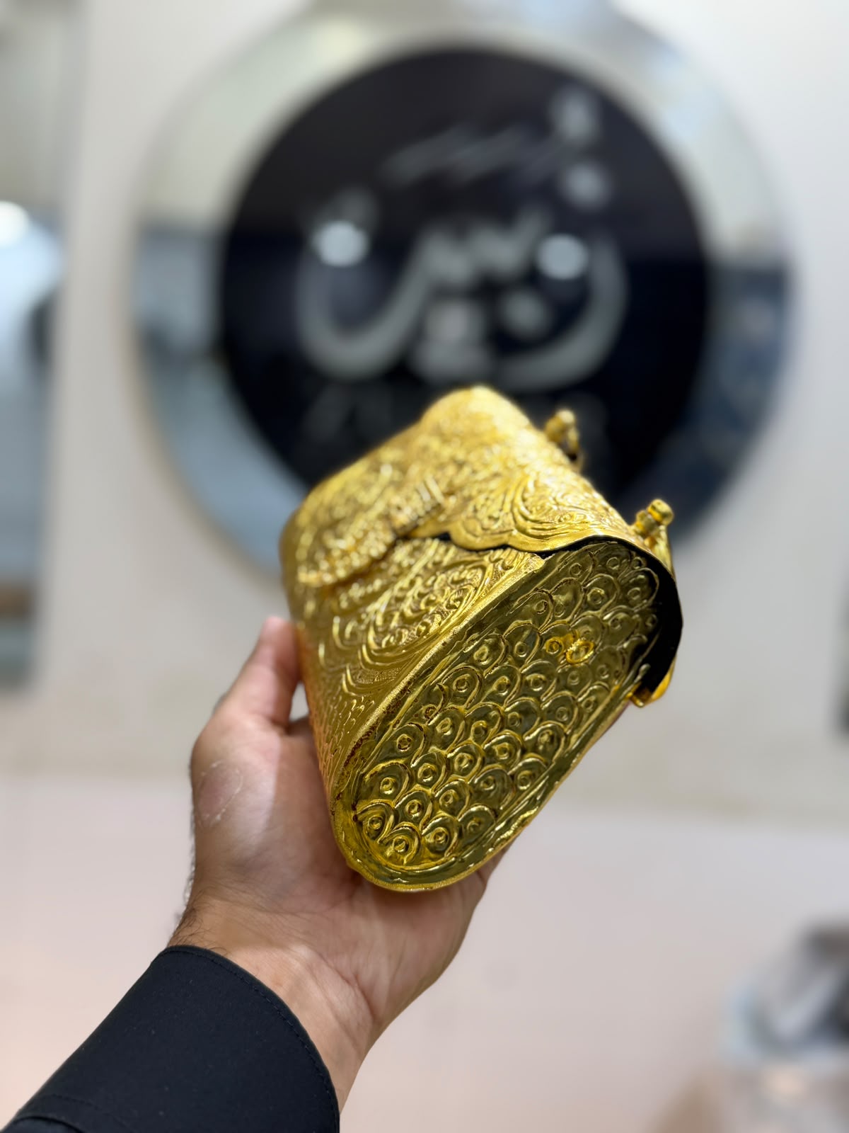 Stylish Luxury Indian Metal Clutch_Large Size_New Arrival_Design 6