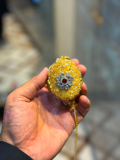 Stylish Indian Kundan Metal Clutch_Small Size_New Arrival