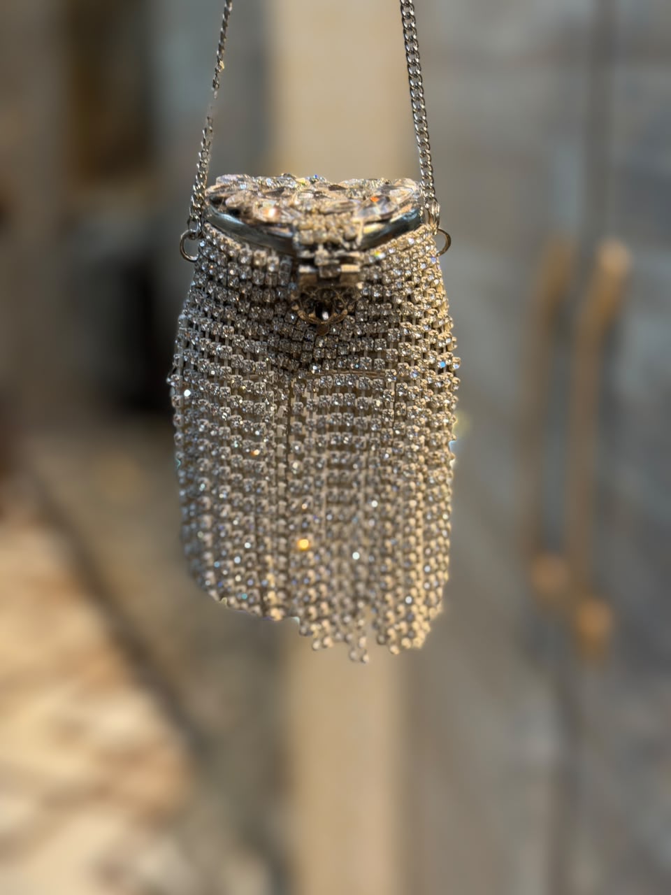 Stylish Indian Kundan Metal Clutch_Small Size_New Arrival