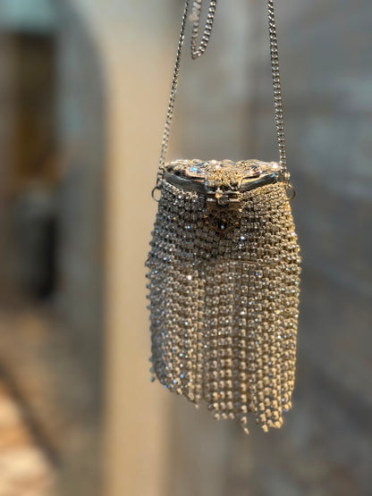 Stylish Indian Kundan Metal Clutch_Small Size_New Arrival