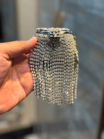 Stylish Indian Kundan Metal Clutch_Small Size_New Arrival