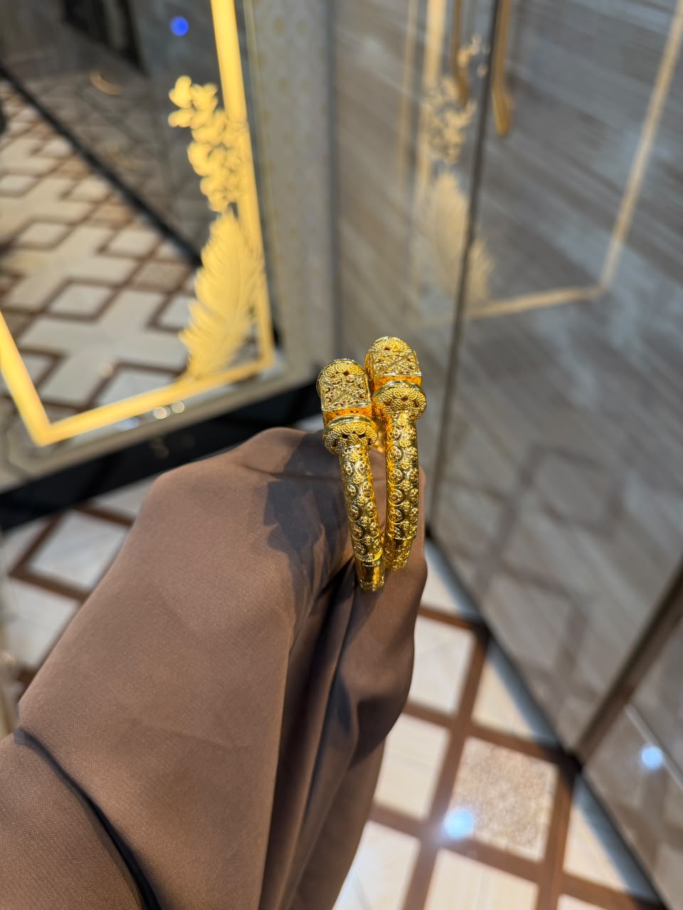 24k Gold Plated Bracelet_Per Pair