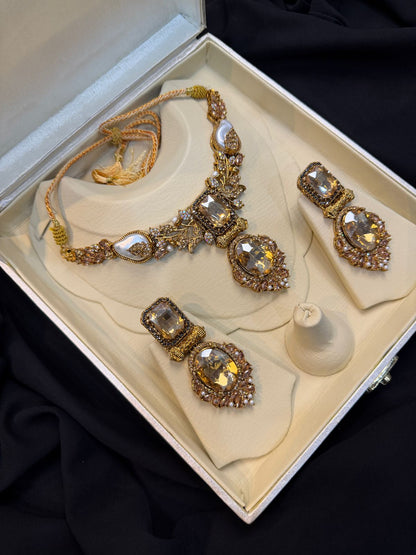 Royal Turkish Designer Choker Set | Wedding Collection – Design 02