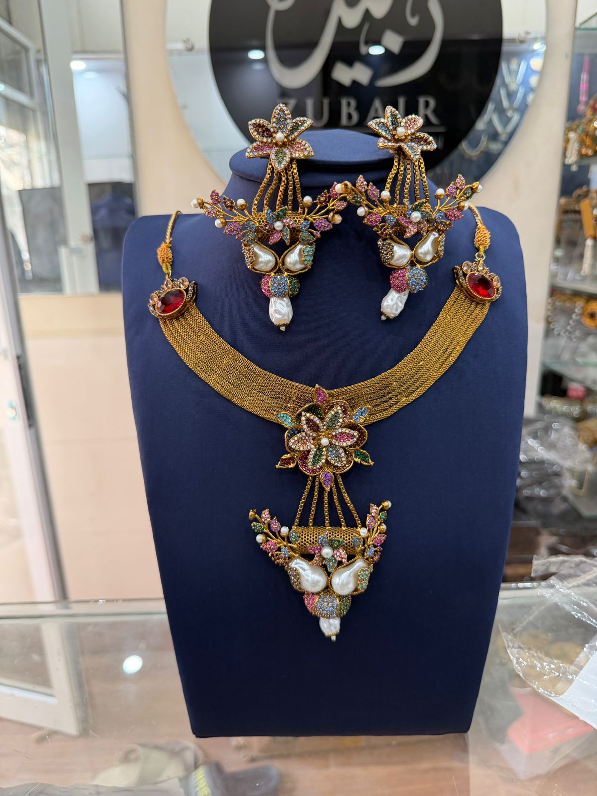 Royal Turkish Designer Choker Set | Wedding Collection – Design 05