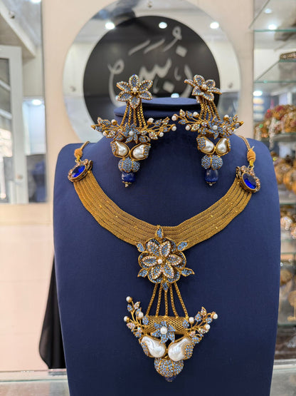 Royal Turkish Designer Choker Set | Wedding Collection – Design 04