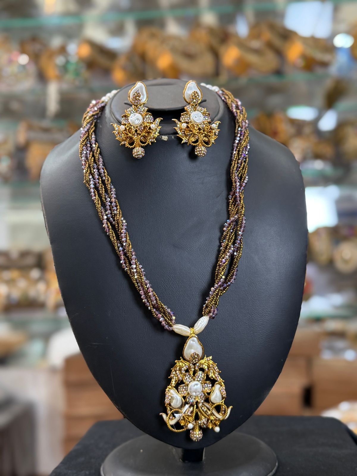 Royal Turkish Designer Mala Set | Wedding Collection – Design 09