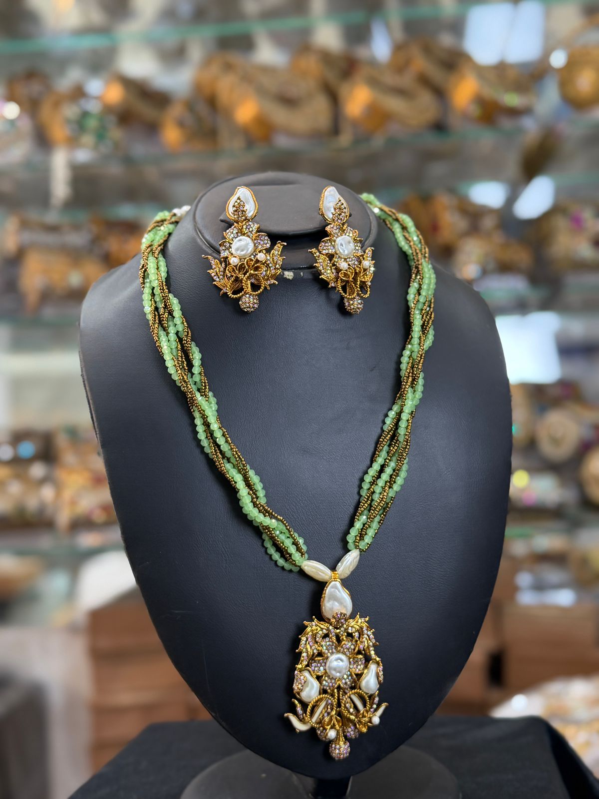 Royal Turkish Designer Mala Set | Wedding Collection – Design 09