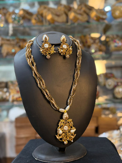 Royal Turkish Designer Mala Set | Wedding Collection – Design 09