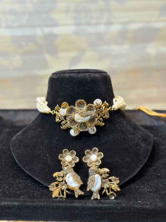 Royal Turkish Designer Choker Set | Wedding Collection – Design 11