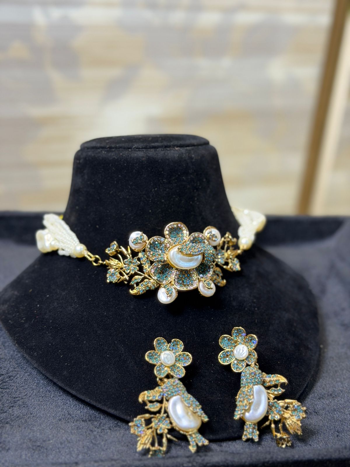 Royal Turkish Designer Choker Set | Wedding Collection – Design 11
